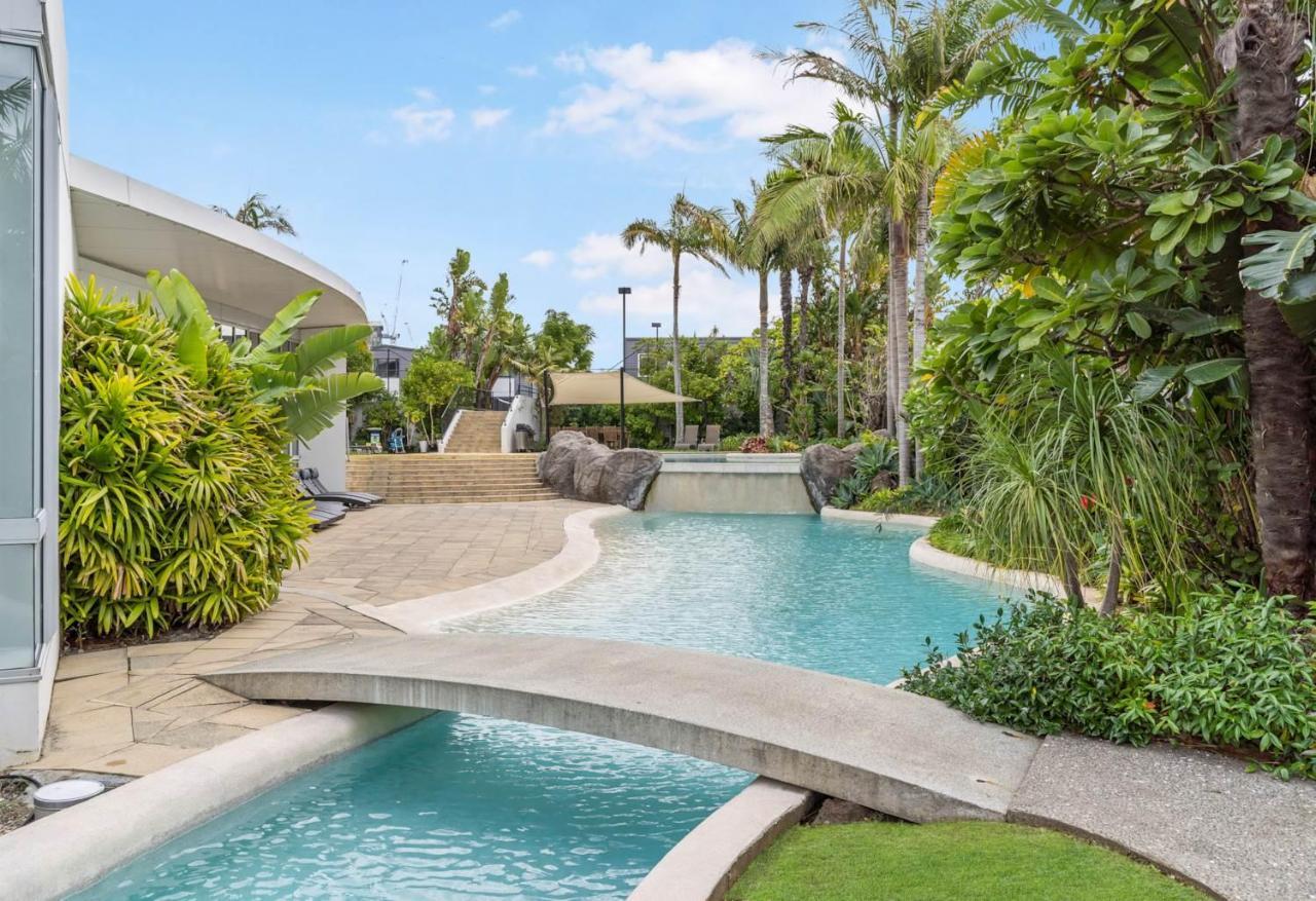 Le Mirage- Stylish, Central Apartment With Pools, Sauna, More Auckland Buitenkant foto