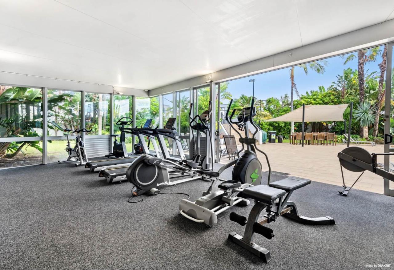 Le Mirage- Stylish, Central Apartment With Pools, Sauna, More Auckland Buitenkant foto