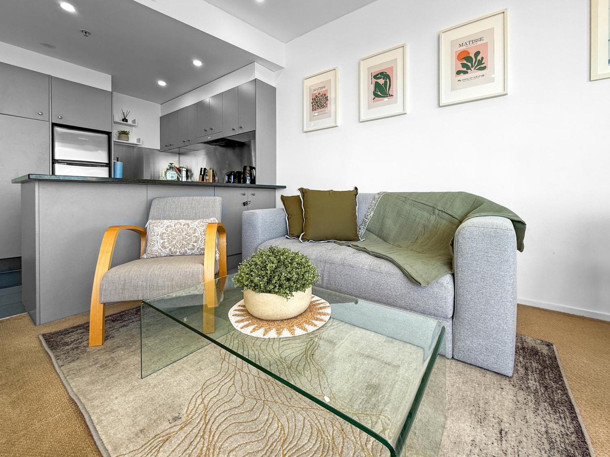 Le Mirage- Stylish, Central Apartment With Pools, Sauna, More Auckland Buitenkant foto